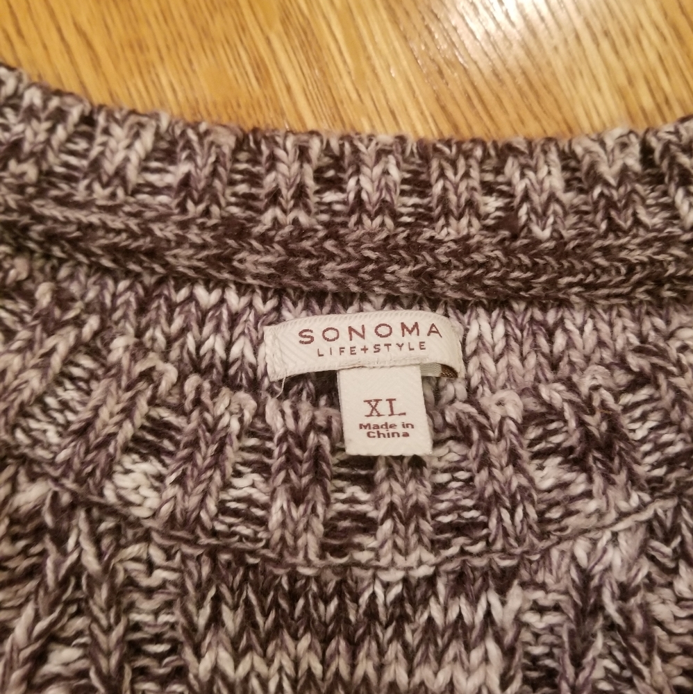 Sonoma knitted sweater.